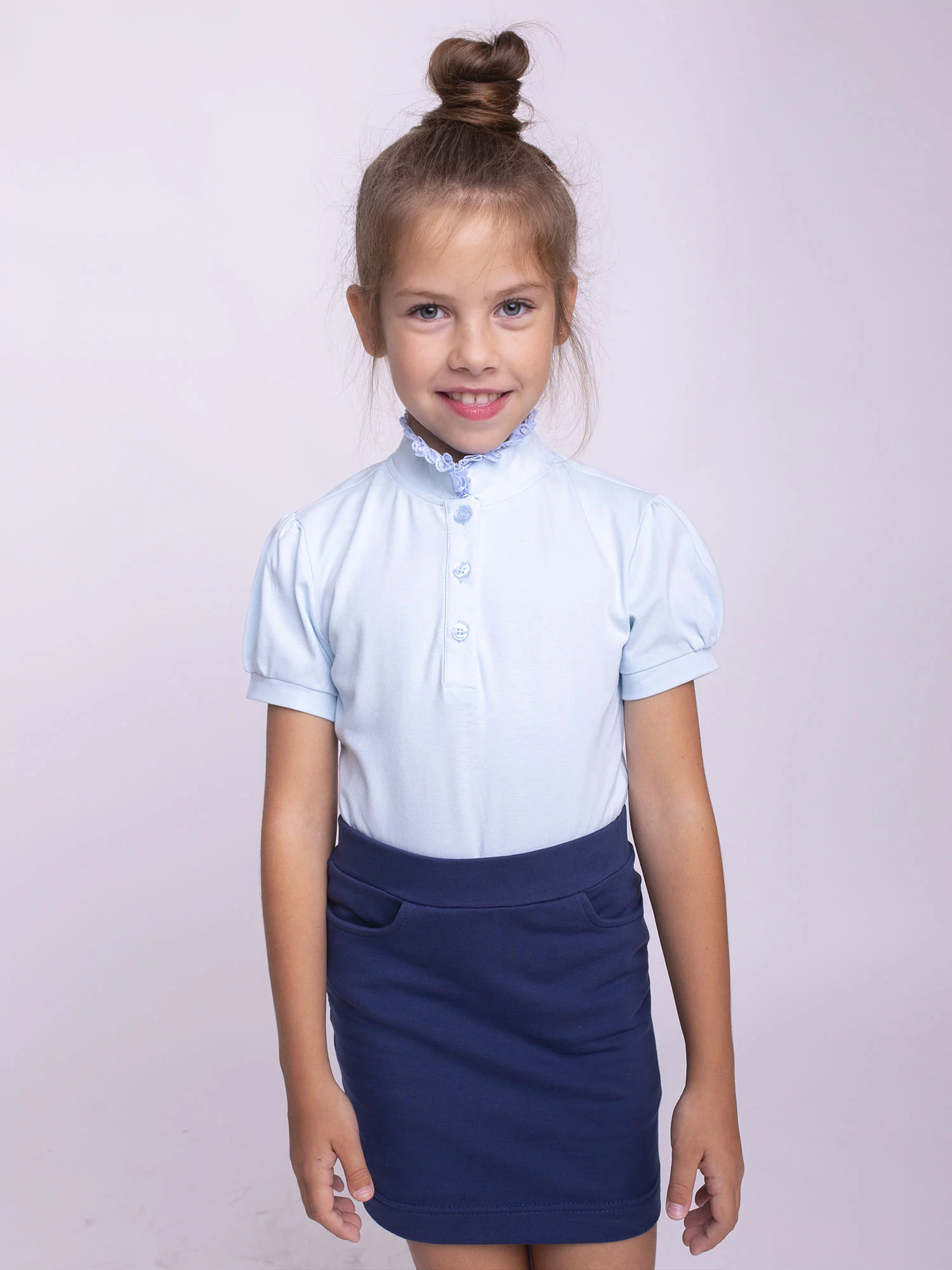 Блузка для девочки (0015_ШК21)