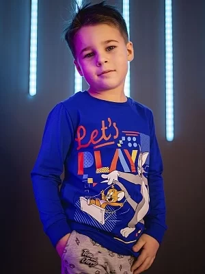 Комплект футболка с длинным рукавом и брюки для мальчика (0014_ОПЛ)