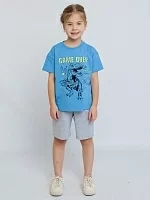 Комплект футболка и шорты для мальчика (0008/1_ЛС24)
